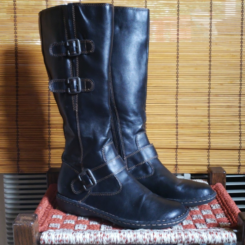 Tall Biker Boots